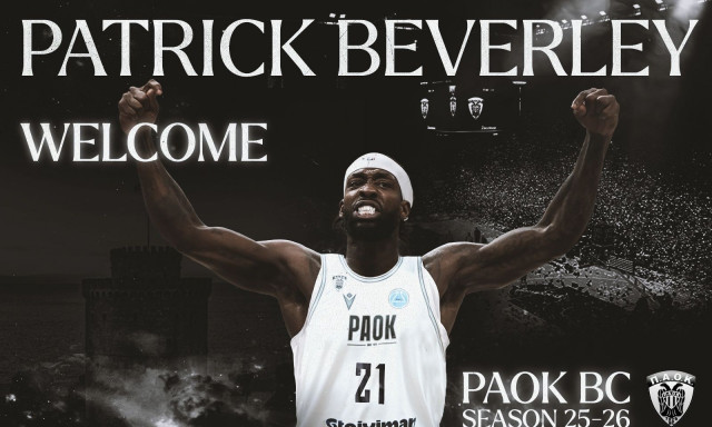 Μεταγραφές: Επίσημο το μπαμ! Ο ΠΑΟΚ ανακοίνωσε τον Πάτρικ Μπέβερλι