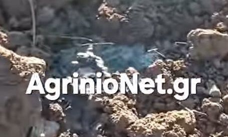 Μεσολόγγι: Αναβλύζει αίμα από το έδαφος από σημείο όπου έχουν θαφτεί αιγοπρόβατα λόγω ευλογιάς