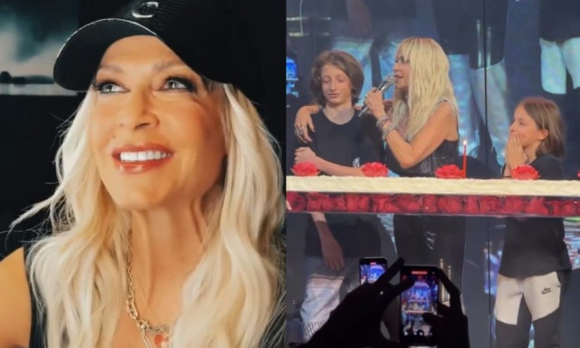 Άννα Βίσση: Η τρυφερή έκπληξη από τη Σοφία Καρβέλα και τους εγγονούς της για τα γενέθλιά της