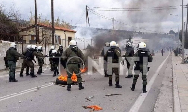 Μυτιλήνη: Ένοχοι οι 20 από τους 24 κατηγορούμενους για τις συγκρούσεις με την Αστυνομία το 2020