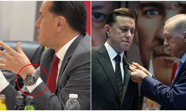 Τουρκία: Βουλευτής του Ερντογάν προκαλεί τους Τούρκους με ρολόι  9,2 εκατ. λιρών