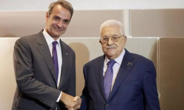 Μητσοτάκης: Είμαστε έτοιμοι να προσφέρουμε - Αμπάς: Ευχαριστούμε την Ελλάδα για τη στήριξη