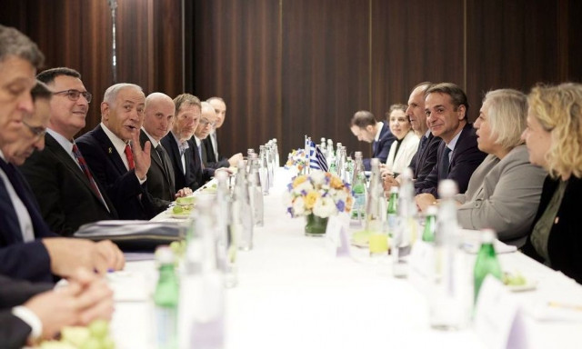 Συναντήθηκαν Μητσοτάκης - Νετανιάχου στην Ιερουσαλήμ