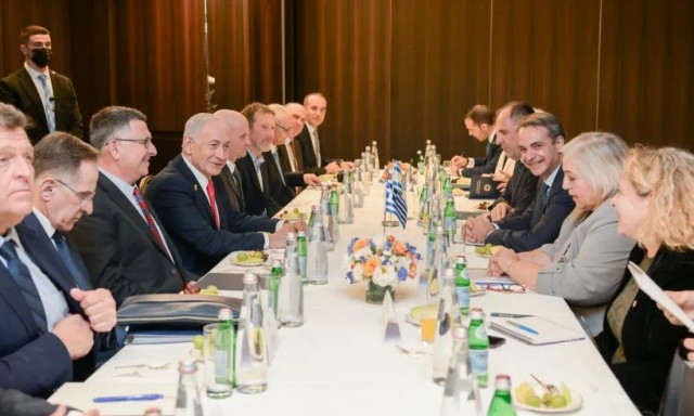 Συναντήθηκαν Μητσοτάκης - Νετανιάχου στην Ιερουσαλήμ