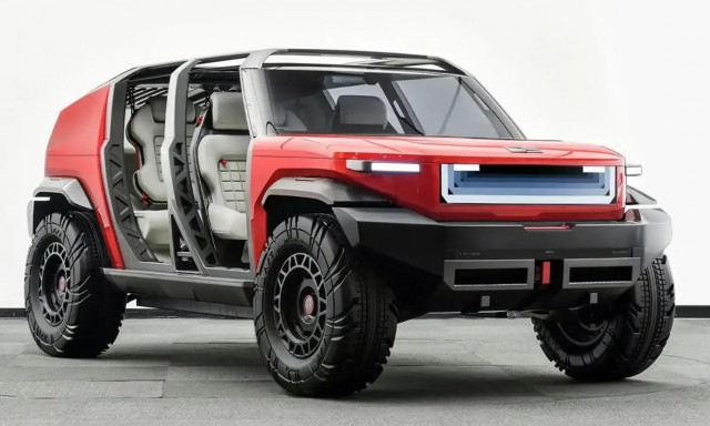 Το ELMT Max Concept είναι η κινεζική άποψη για τα σκληροτράχηλα τετρακίνητα