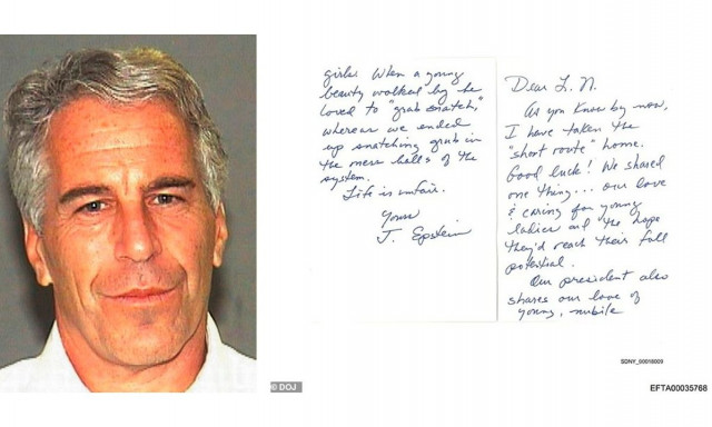 FBI: Πλαστό το σημείωμα Επστάιν στον παιδόφιλο Λάρι Νάσαρ με αναφορές στον Τραμπ