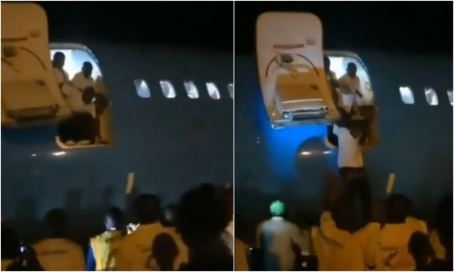 Κονγκό: Επιβάτες πηδούν από το αεροπλάνο επειδή δεν υπήρχε σκάλα – Δείτε βίντεο