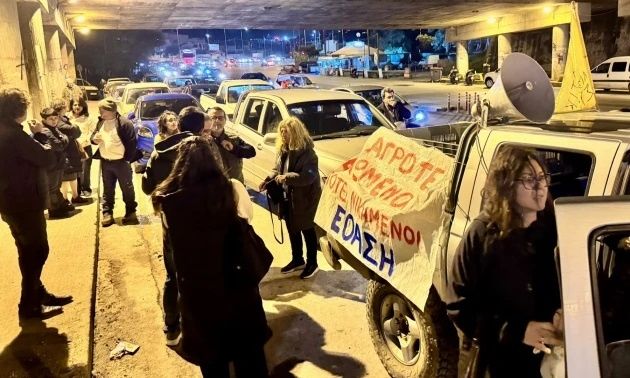 Ηράκλειο: Συγκέντρωση και μηχανοκίνητη πορεία από αγροτοκτηνοτρόφους