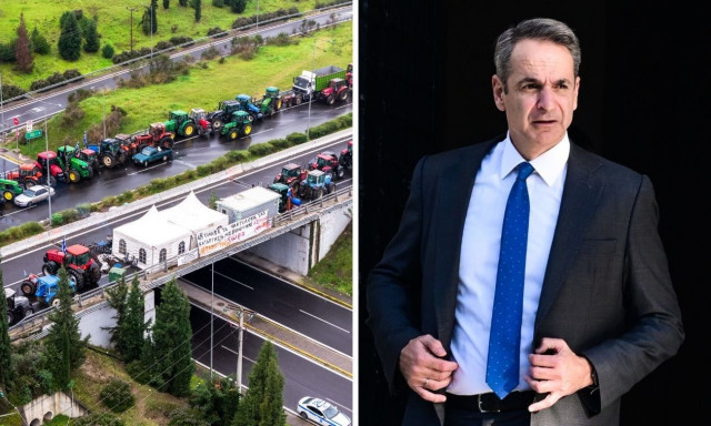 Προ των ευθυνών τους έφερε ο Μητσοτάκης τους αγρότες των μπλόκων - Το μήνυμα για τις παρακαμπτηρίους