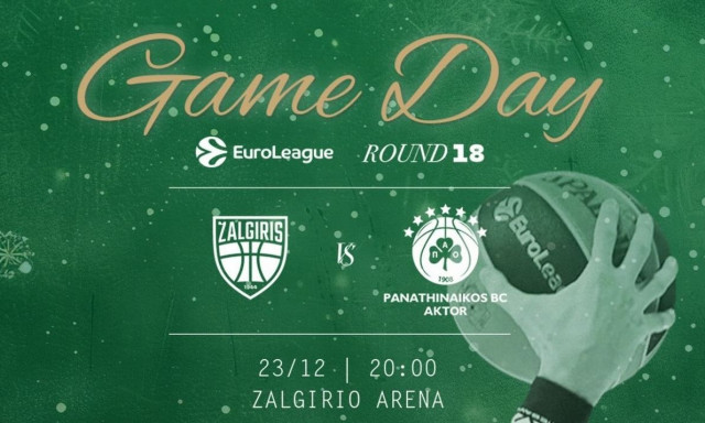 LIVE CHAT, Ζαλγκίρις - Παναθηναϊκός AKTOR: Η κρίσιμη «μάχη» για την Euroleague