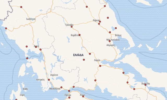 Οδηγός διέλευσης από τα μπλόκα - Χάρτης των αγροτικών κινητοποιήσεων