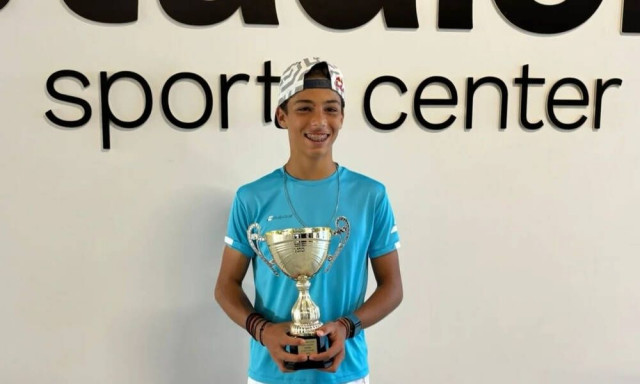 Τένις: Ο Ραφαήλ Παγώνης κορυφαίος Ευρωπαίος αθλητής U14