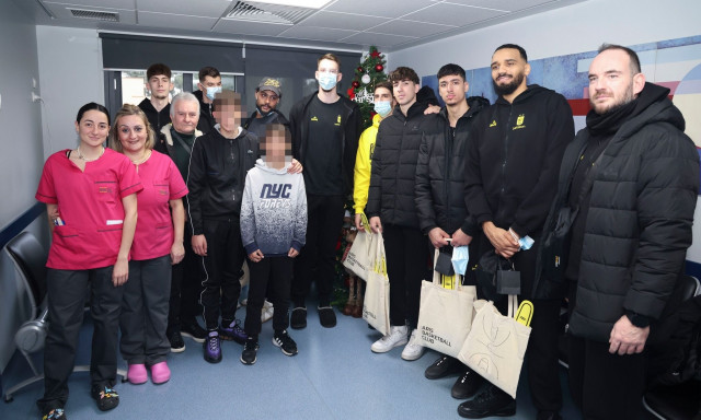 Άρης: Δίπλα σε παιδιά που νοσηλεύονται οι παίκτες της ομάδας