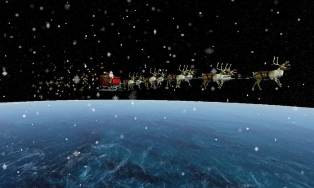 Ξεκίνησε το ταξίδι του Αϊ-Βασίλη - Δείτε live την κάθε στάση του να μοιράζει δώρα στα παιδιά