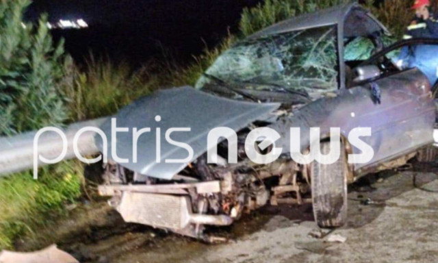 Τροχαίο δυστύχημα στην Αχαΐα: Ένας νεκρός και δύο σοβαρά τραυματίες
