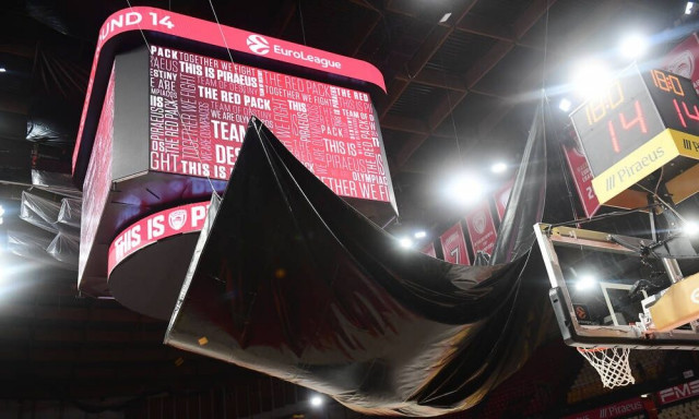 Φενέρμπαχτσε: «Καμία αναφορά στην οροφή του ΣΕΦ για την αναβολή με Ολυμπιακό»