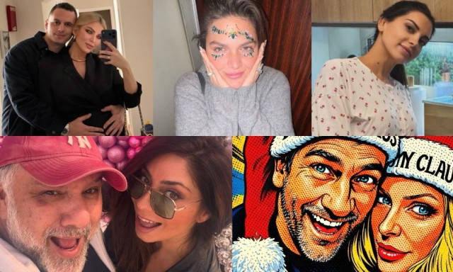 Από την Ελένη Μενεγάκη στην Κατερίνα Καινούργιου - Πώς πέρασαν οι τηλεαστέρες τα Χριστούγεννα