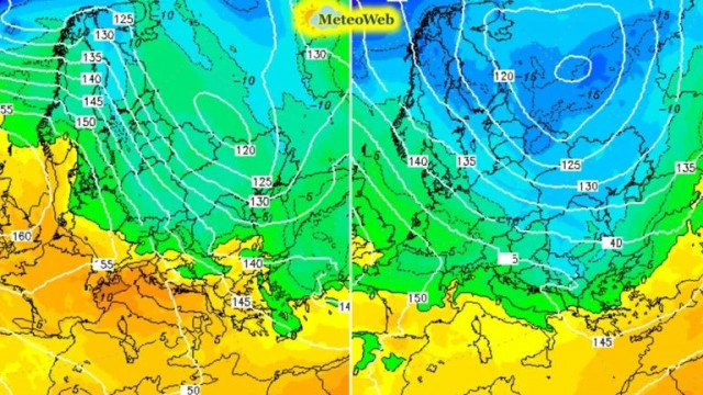 Καιρός: Ο «Ψυχρός πυρήνας» από την ανατολική Ευρώπη φέρνει βαρύ χειμώνα - Ανατροπή στη Βόρεια Ελλάδα