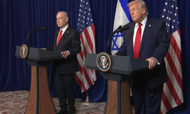 Τραμπ: Η Χαμάς «θα το πληρώσει ακριβά» αν δεν αφοπλιστεί - Οι δηλώσεις με Νετανιάχου - Βίντεο