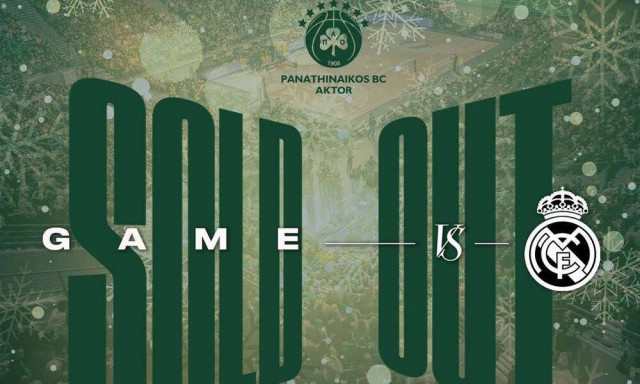 Παναθηναϊκός AKTOR: Δεύτερο sold out σε λίγες ώρες - Τέλος τα εισιτήρια για Ρεάλ Μαδρίτης