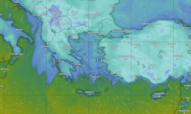 Το «ρωσικό ψύχος» έφτασε: Πού θα χιονίσει σήμερα και αύριο - Τι θα συμβεί το Σαββατοκύριακο