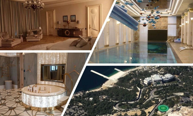 Το μυστικό παλάτι του Πούτιν στην Κριμαία - Στην κορυφή βράχου με κρυοθάλαμο και χρυσό μπάνιο