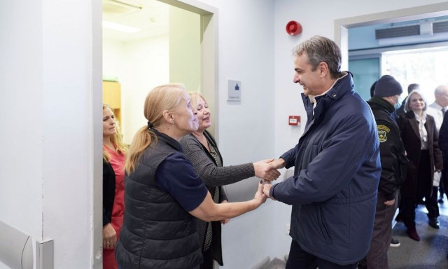 Στο Γενικό Νοσοκομείο Αθηνών «Γεώργιος Γεννηματάς» ο Κυριάκος Μητσοτάκης