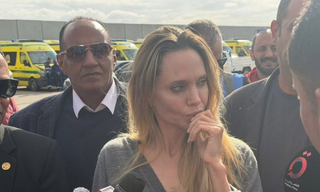 Η Αντζελίνα Τζολί στο πλευρό των Παλαιστινίων: Επισκέφθηκε τα σύνορα της Γάζας - Βίντεο