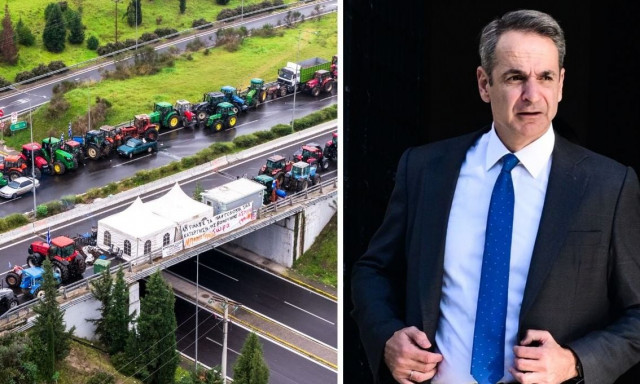Μπλόκα αγροτών: Έκτακτη σύσκεψη υπό τον πρωθυπουργό στο Μαξίμου