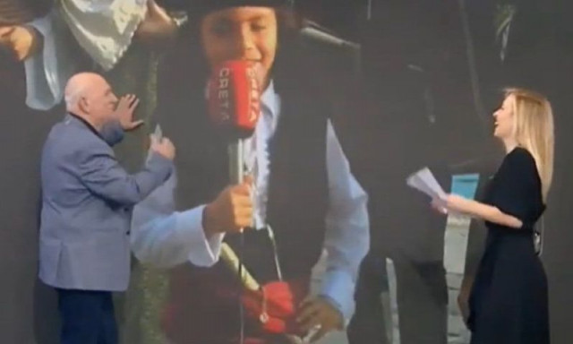 Η μαντινάδα από τον μικρό Ρεθυμνιώτη που είχε συγκινήσει τον Γιώργο Παπαδάκη