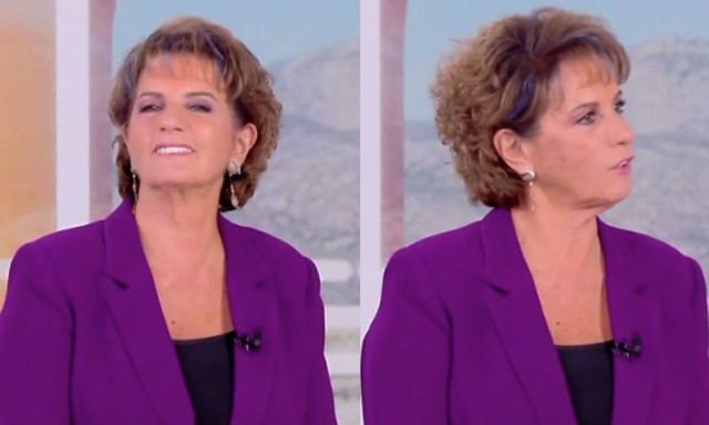 Χριστίνα Σούζη: Εμφανίστηκε στο στούντιο με μπλε ανταύγειες - Το πείραγμα της Μαρίας Αναστασοπούλου