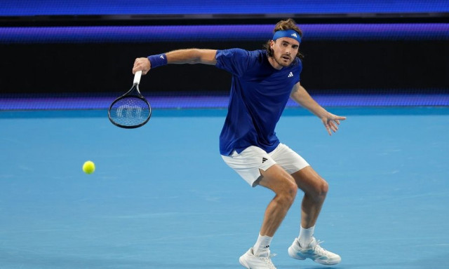 Στέφανος Τσιτσιπάς: Πήρε τη ματσάρα με τον Χάρις κι η Ελλάδα έκανε το 1-0 στο United Cup