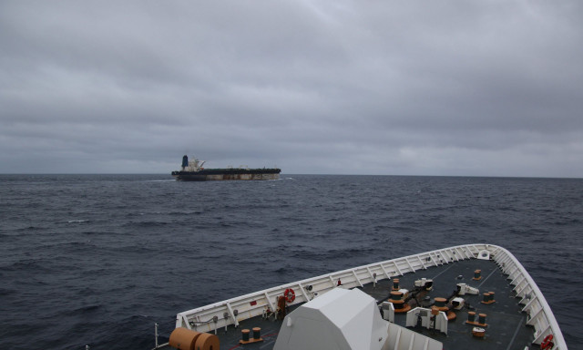 Βρετανικά αεροσκάφη της RAF συμμετείχαν στην επιχείρηση κατάσχεσης ρωσικού δεξαμενόπλοιου