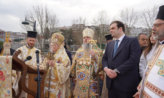 Στο Φανάρι για την εορτή των Θεοφανίων ο Κυριάκος Πιερρακάκης