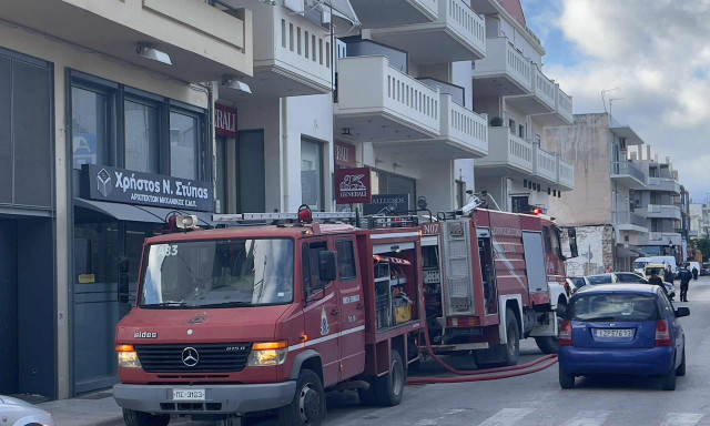 Φωτιά ξέσπασε σε διαμέρισμα στο Ναύπλιο