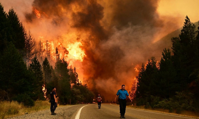 Αργεντινή: Καταστροφικές πυρκαγιές στην Παταγονία - Κοντά σε οικισμούς οι φλόγες - Βίντεο