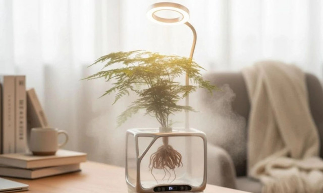 Αυτή η γλάστρα καλλιεργεί φυτά χωρίς χώμα και νερό – Δείτε βίντεο