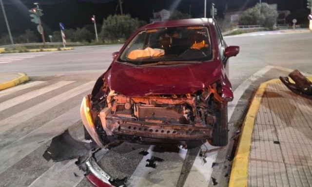 Ρόδος: Τροχαίο με σοβαρό τραυματισμό δικυκλιστή στην περιοχή Τραουνού