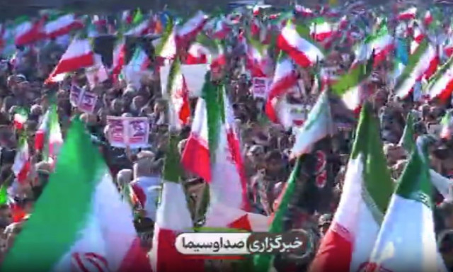 Ιράν-Κρατική τηλεόραση: Μεγάλη διαδήλωση υπέρ του καθεστώτος στην Τεχεράνη - Βίντεο