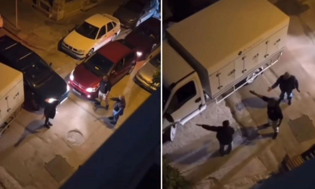 Ελληνάρας έκλεισε το δρόμο για να πάρει σουβλάκια: Τελικά χόρτασε... μπινελίκια