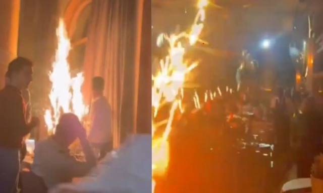 Ισπανία: Παρ’ ολίγον νέο «Κραν Μοντανά» - Φωτιά από πυροτεχνήματα σε εστιατόριο