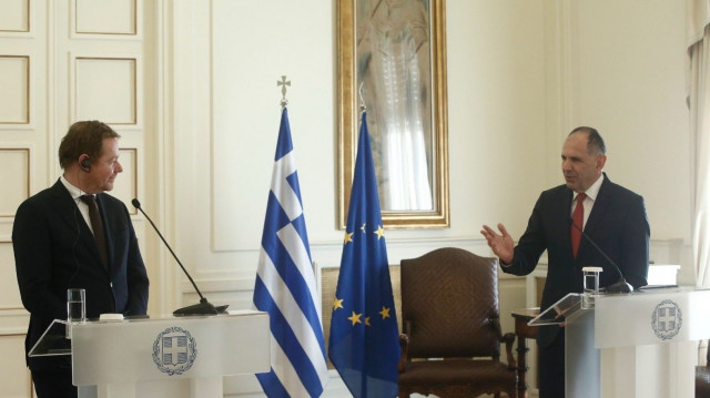 Γεραπετρίτης: Κοινό μέτωπο Ελλάδας-Ολλανδίας για Ευρώπη, ασφάλεια και Μεταναστευτικό