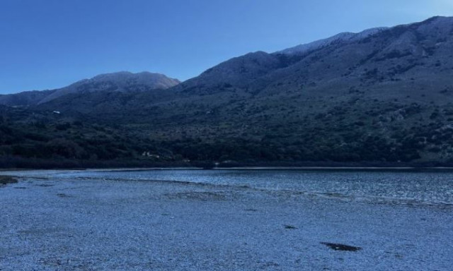 Η λίμνη του Κουρνά εκπέμπει SOS – Συναγερμός για την υδροδότηση του Ρεθύμνου