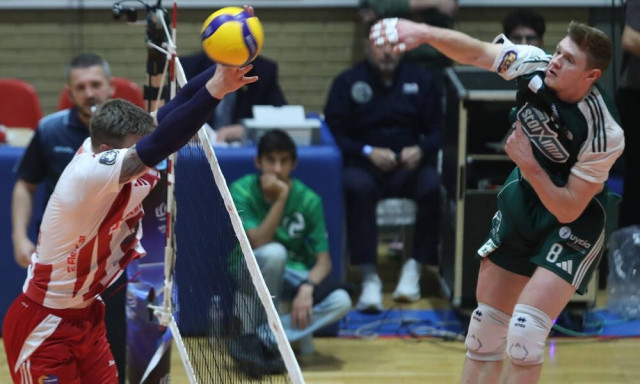 Volley League: «Πράσινη» εκδίκηση με άνετη νίκη στο ντέρμπι αιωνίων