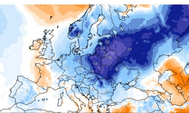 Καιρός - Σιβηρικός αντικυκλώνας απειλεί την Ελλάδα: Χειμωνιάτικο δεκαήμερο