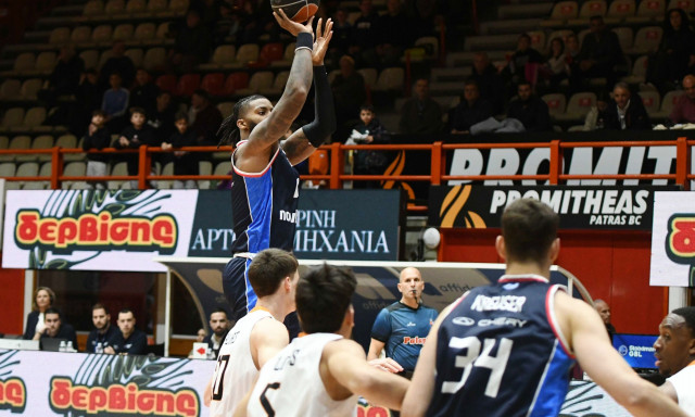 Greek Basketball League: «Διπλό» του Πανιώνιου στην Πάτρα