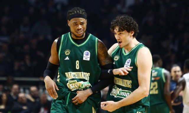 ΠΑΟΚ - Παναθηναϊκός AKTOR 69-74: «Πράσινη» επικράτηση σε ντέρμπι από τα παλιά