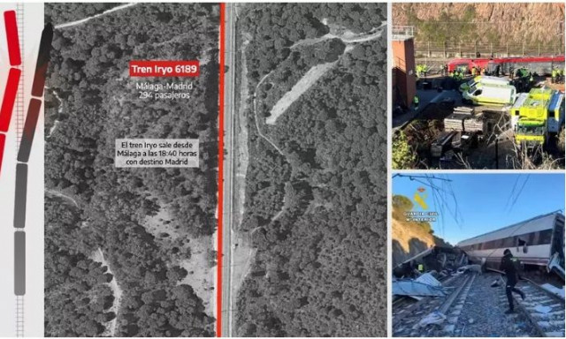 Σιδηροδρομικό δυστύχημα στην Ισπανία: Τα 20'' μεταξύ εκτροχιασμού και σύγκρουσης των δύο τρένων