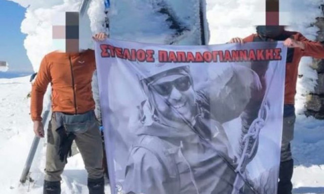 Κρήτη: Συγκίνηση στον Ψηλορείτη – Ορειβάτες τίμησαν τη μνήμη του Στέλιου Παπαδογιαννάκη