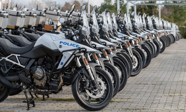 Με 431 μοτοσικλέτες, μέσω του προγράμματος «ΑΙΓΙΣ», ενισχύθηκε η ΕΛΑΣ